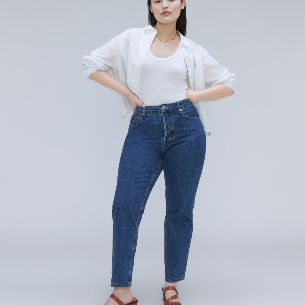 NWT: Everlane - Curvy 90's Cheeky Straight Womens Jean